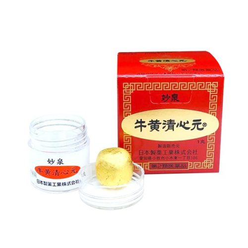 Viên uống An Cung Ngưu Hoàng Hoàn Hộp 1 Viên Nhật Bản