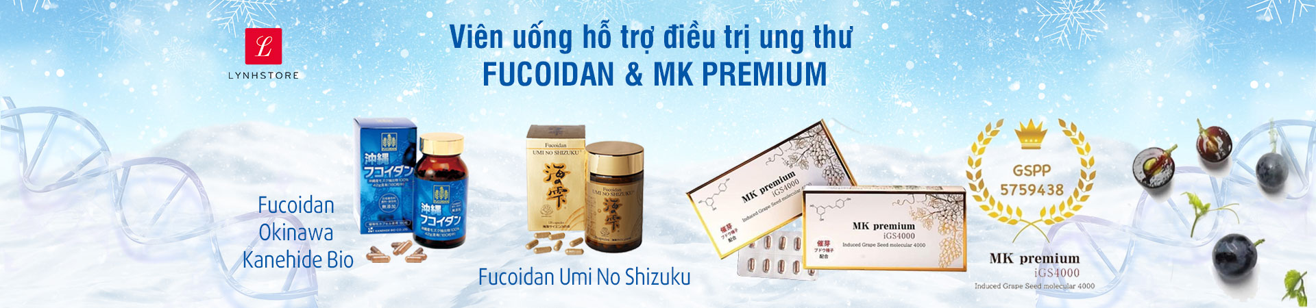 Viên uống phòng ngừa và hỗ trợ điều trị ung thư FUCOIDAN, MI PREMIUM