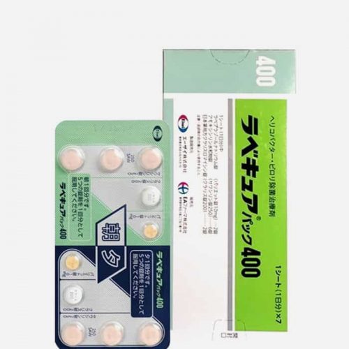 Thuốc đặc trị vi khuẩn HP Rabecure 400 Nhật Bản