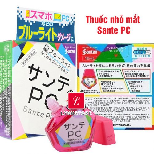 Thuốc nhỏ mắt Santen PC Nhật Bản