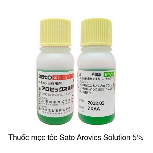 Thuốc mọc tóc Sato Arovics Solutions 5% Nhật