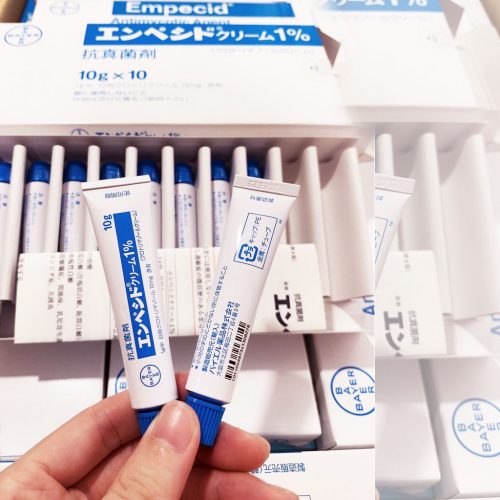 Kem đặc trị nấm âm đạo Empecid 1% Bayer nội địa Nhật