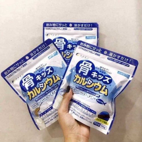 Bột canxi Kagaku cá tuyết Nhật Bản - 140g - vị cacao