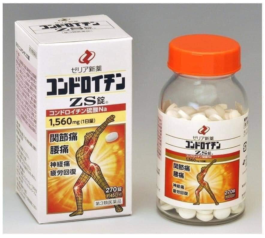 Viên uống bổ xương khớp cao cấp ZS Chondroitin 270 viên