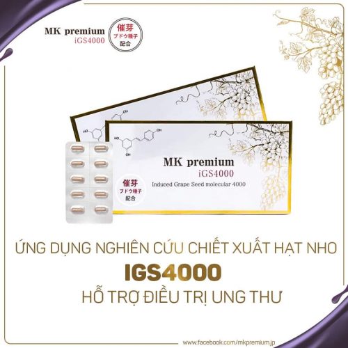Viên uống MK Premium phòng ngừa và hỗ trợ điều trị ung thư Nhật Bản - 30 viên