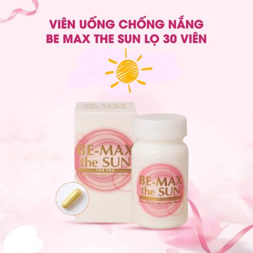 Viên uống chống nắng Be Max The Sun Nhật Bản - lọ 30 viên