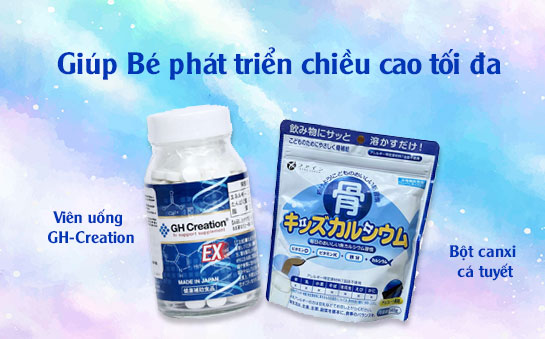 Tăng chiều cao GH
