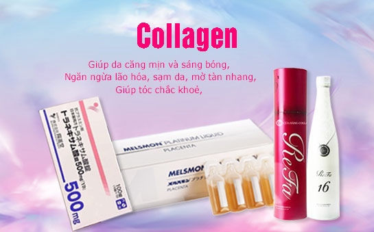 collagen và trị nám tàn nhang