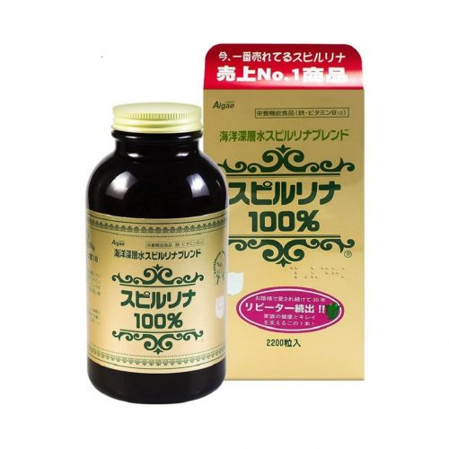TẢO XOẮN TEM ĐỎ SPIRULINA NHẬT BẢN - 2200 VIÊN 