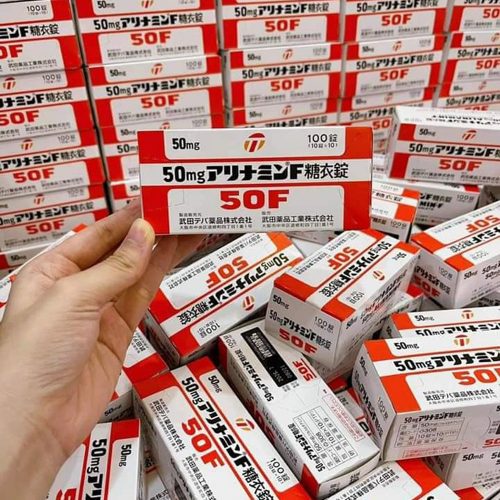 Tỏi uống Alinamin F50 dạng viên 100 viên Nhật Bản