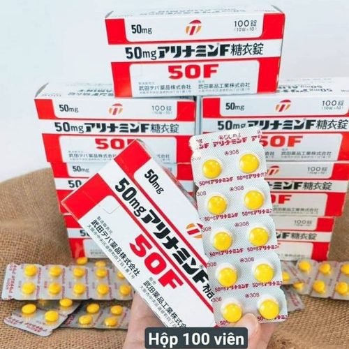 Tỏi uống Alinamin F50 dạng viên 100 viên Nhật Bản