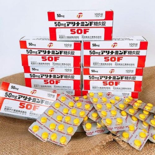Tỏi uống Alinamin F50 dạng viên 100 viên Nhật Bản