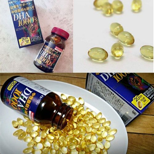 Viên Bổ Não Dha 1000mg & Epa 14mg Itoh 120 Viên của Nhật